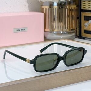 Miu Miu Forest Green Women's Sunglasses